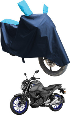 SS FOR YOUR SMART NEEDS Two Wheeler Cover for Yamaha(FZ-S Fi Version 3.0 BS6, Blue, Blue)