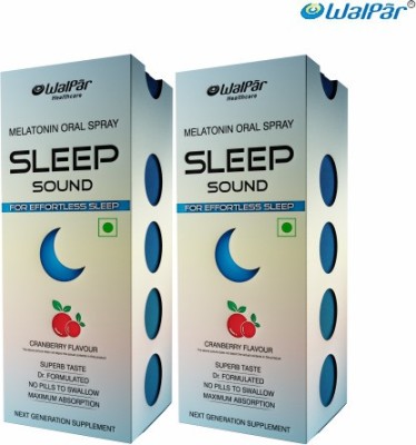 WALPAR MELATONIN SLEEP SOUND ORAL SPRAY PK OF 2(2 x 30 ml)