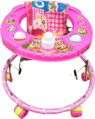 Radhekrishna Musical Activity Walker(Pink)