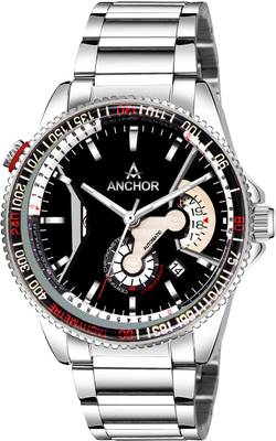 Anchor Quartz Automatic Chronometer Caliper Concept Analog Watch