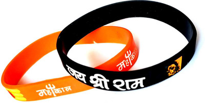 Meeko.com Mahakal and Jai shree Ram bracelet Men & Women(Multicolor, Pack of 2)