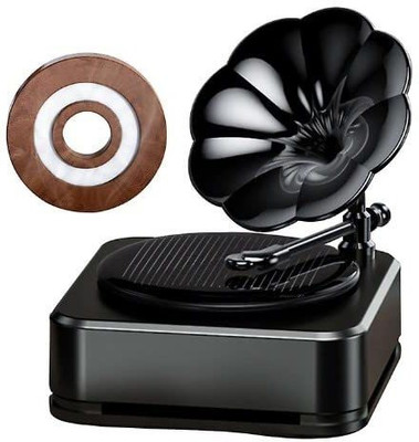Cloudsale Cologne Fragrance Car Freshener Diffuser Gramophone Solar BLCK(1 Units)