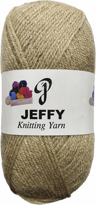 JEFFY BlueBell 200 GM (1 BALL, 100 GM EACH)Wool Ball Hand Knitting Wool Shade-34