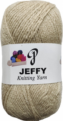 JEFFY BlueBell 400 GM (1 BALL, 100 GM EACH)Wool Ball Hand Knitting Wool, Shade No-11