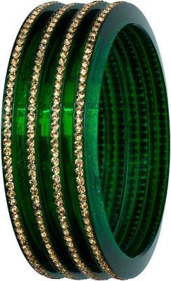 Barffy collections Plastic Gold-plated Bangle Set(Pack of 4)