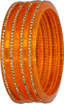 JOYERIA FASHIONS Plastic Bangle Set(Pack of 4)