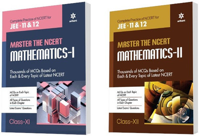 Combo Set of Master The NCERT for JEE Mathematics - Vol.1 & 2 (Set of 2 Books)(English, Paperback, unknown)