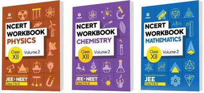 NCERT Workbook Volume 2 Class 12 Physics , Chemistry and Mathematics (Set of 3 Books)(English, Paperback, unknown)