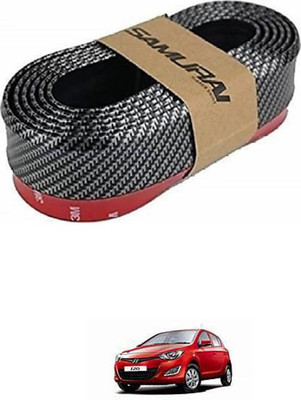 APICAL Car Carbon Fiber Front Bumper Lip Strip For i20 Car Beading Roll For Window, Bumper(5 m)