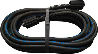 LAXMO Pressure Washer Hose Pipe 8 Meter Upto 2150 Psi Heavy Duty Black Molded Pressure Washer