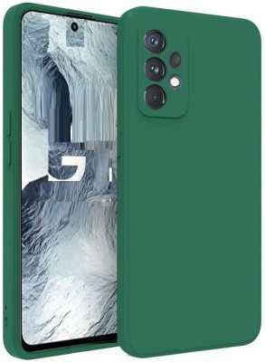 RUNICHA Back Cover for Samsung Galaxy A33 5G(Green, Grip Case, Silicon, Pack of: 1)