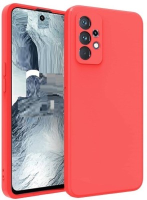 KrKis Back Cover for Samsung Galaxy A13 4G(Red, Grip Case, Silicon, Pack of: 1)