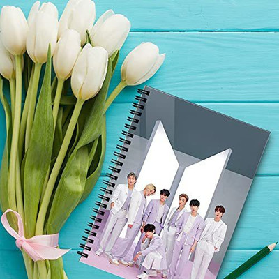 craft maniacs BTS CREW TWO A6 DIARY SET + FREE BTS WOODEN KEYCHAIN FOR ARMY A6 Diary RULED 120 Pages(Multicolor, Pack of 2) craft maniacs BTS CREW TWO A6 DIARY SET + FREE BTS WOODEN KEYCHAIN FOR ARMY A6 Diary RULED 120 Pages(Multicolor, Pack of 2)