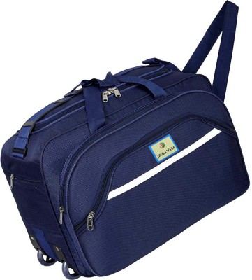 Trolley Luggage Duffle Bag With Wheels for Men & Women Duffel With Wheels (Strolley)