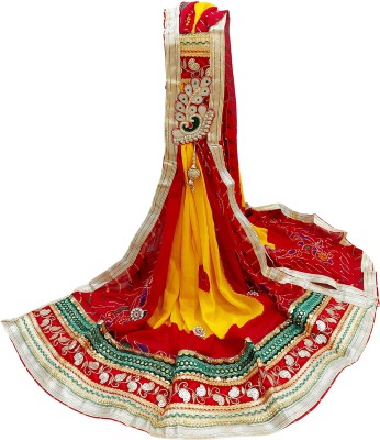 Avilhara Satin Blend Embroidered Women Dupatta