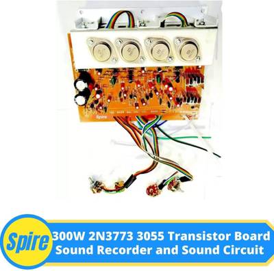 Spire 3773 Powerful Transistor Audio Amplifier Board HEAVY HEAT SINK for DIY Board Sound Recorder and Sound Circuit Electronic Hobby Kit