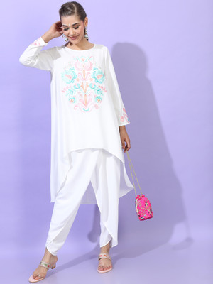 Vishudh Women Kurta Dhoti Pant Set