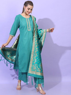 Vishudh Women Kurta Palazzo Set