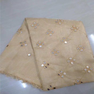 Fashion World Zone Silk Blend Embellished Blouse Material