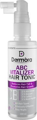 DERMORA Abc Vitalizer Hair Tonic Serum Reduces Hair Fall & Promotes Hair Growth(100 ml)