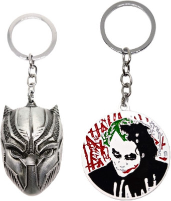 BIPS ENTERPRISES r And Joker Combo Keychain Metal Keychain for Bike Key Chain