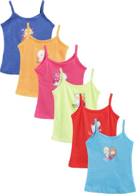 BodyCare Vest For Girls Cotton(Multicolor, Pack of 6)