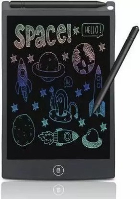 Anksh Portable & Reusable Electronic Notepad & Drawing Doodle Ruff Pad with Full Erase(Multicolor)