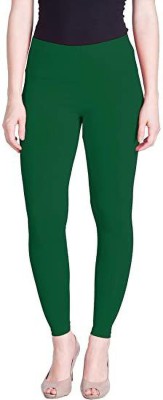 LUX LYRA Ethnic Wear Legging(Green, Solid)