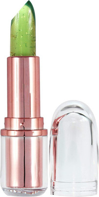 MYEONG Moisturizing Color Change green to Pink Gel Lipstick(Green, 3.6 g)