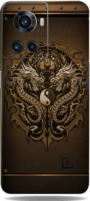 BUGGU Ethnic Door For One Plus 10R Skin Guard, One Plus 10 R Mobile Skin(Ethnic Door With High Matte Finish.)