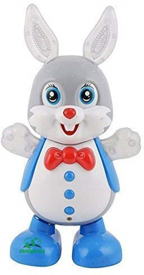 ARNIYAVALA Plastic Dancing Rabbit with Music Flashing Lights(Multicolor)