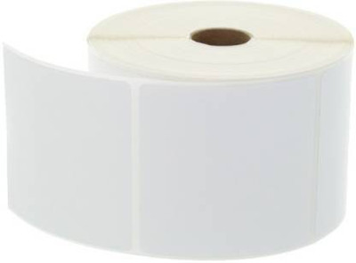 chahattraders 4inch by 6inch-shipping label-Dt (400 pc)- pack of4 self adhesive Paper Label(White)