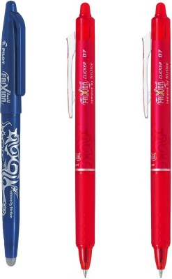 PILOT Frixion (Blue/Red ) Roller Ball Pen(Pack of 3, Multicolor)