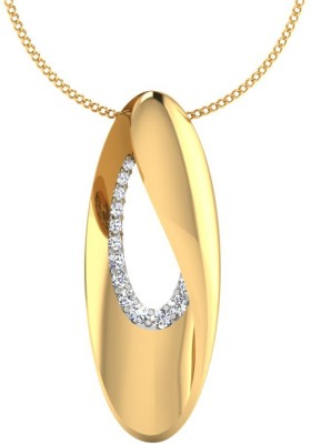 Iski Uski Store Gold-plated Cubic Zirconia Sterling Silver Locket