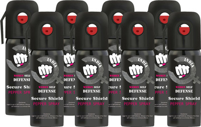 SECURE SHIELD Self Defence Pepper Spray for Personal Safety and Protection Pepper Stream Spray