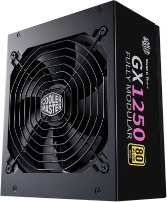 COOLER MASTER MWE Gold V2, FM 1250W A/IN Cable 1250 Watts PSU(Black)