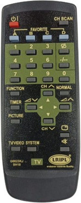 Akshita G0023KJSH1O TV Compatible For CRT TV Remote Control SHARP Remote Controller(Black)