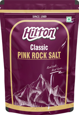 HILTON Classic Pink Rock Salt 1kg Rock Salt(1 kg)