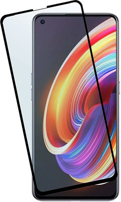 NIMMIKA ENTERPRISES Edge To Edge Tempered Glass for Realme X7 Pro(Premium Tempered Glass | Cobra Scale Texture | Full Coverage | Ultra-Thin Design | Oleophobic Coating | Case-Friendly Design | Crystal Clear Display | Residue-Free Removal)(Pack of 1)