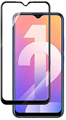 MR WIWU Edge To Edge Tempered Glass for Vivo Y12(Pack of 1)