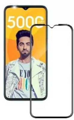 kentop Edge To Edge Tempered Glass for Tecno Spark 8P(Pack of 1)
