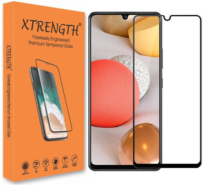 XTRENGTH Edge To Edge Tempered Glass for Vivo V20 SE(Pack of 1)