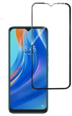 kentop Edge To Edge Tempered Glass for Tecno Spark 8P(Pack of 1)