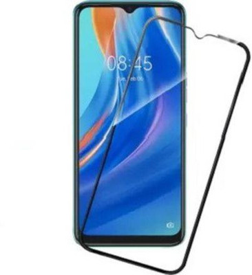 kentop Edge To Edge Tempered Glass for Tecno Spark 8P(Pack of 1)