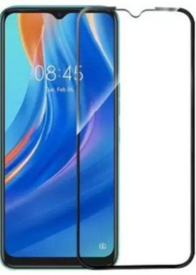 kentop Edge To Edge Tempered Glass for Tecno Spark 8P(Pack of 1)