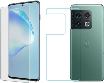 Bai and kaka Front and Back Tempered Glass for Oneplus 10 pro 5G(Pack of 2)