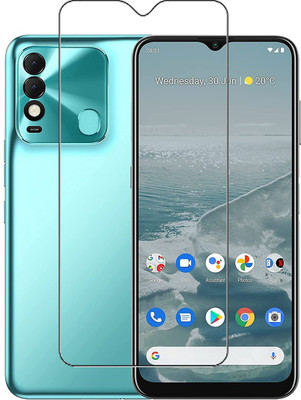 kentop Tempered Glass Guard for Tecno Spark 8c(Pack of 1)