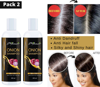 Phillauri Onion Shampoo for Hair Growth and Hair Fall Control