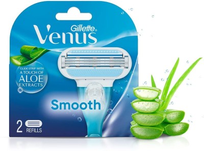 GILLETTE Venus Hair Removal Razor Blades/Refills/Cartridges for Women - 2 Pieces(Pack of 2)