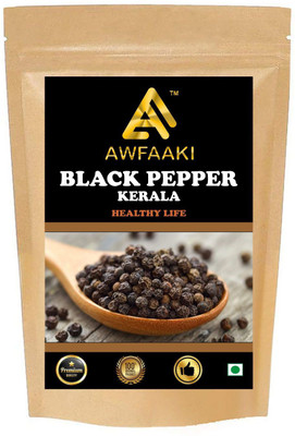 AWFAAKI BLACK PEPPER BIG / KALI MIRCH BIG / KERALA WAYANAD 500 GM(500 g)